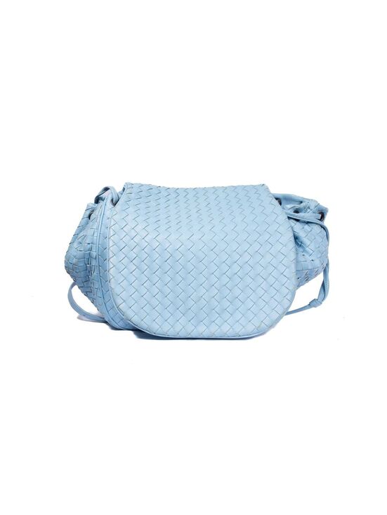 Bottega Veneta Handbags - Bottega Veneta Nappa Intrecciato Flap Crossbody